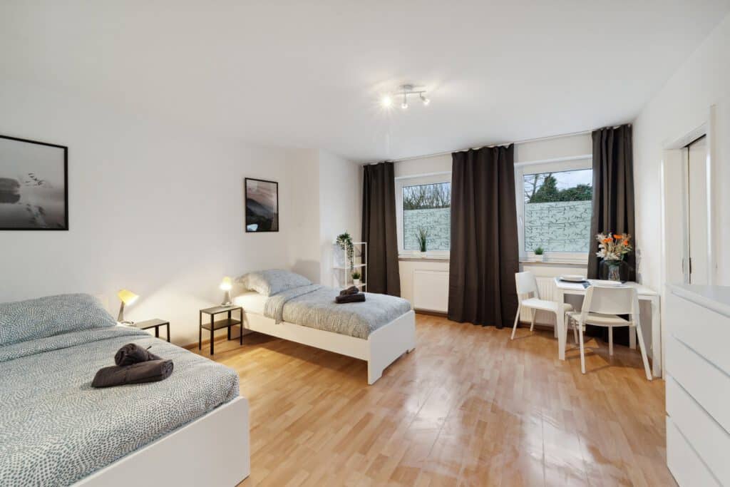 Der Blick in eines unserer Schlafzimmer.